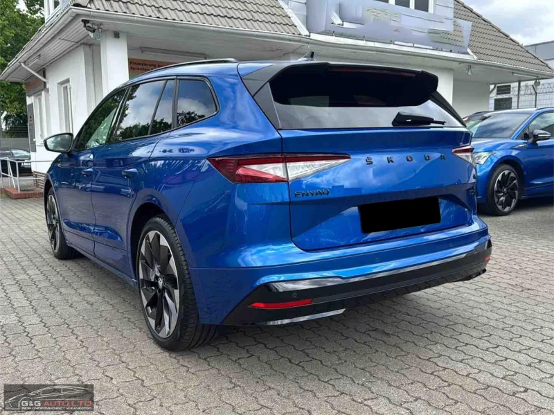 Skoda Enyaq 80/SPORT-LINE/265HP/HUD/4x4/CAM/NAVI/LED/AMBI/248g, снимка 4 - Автомобили и джипове - 51567607