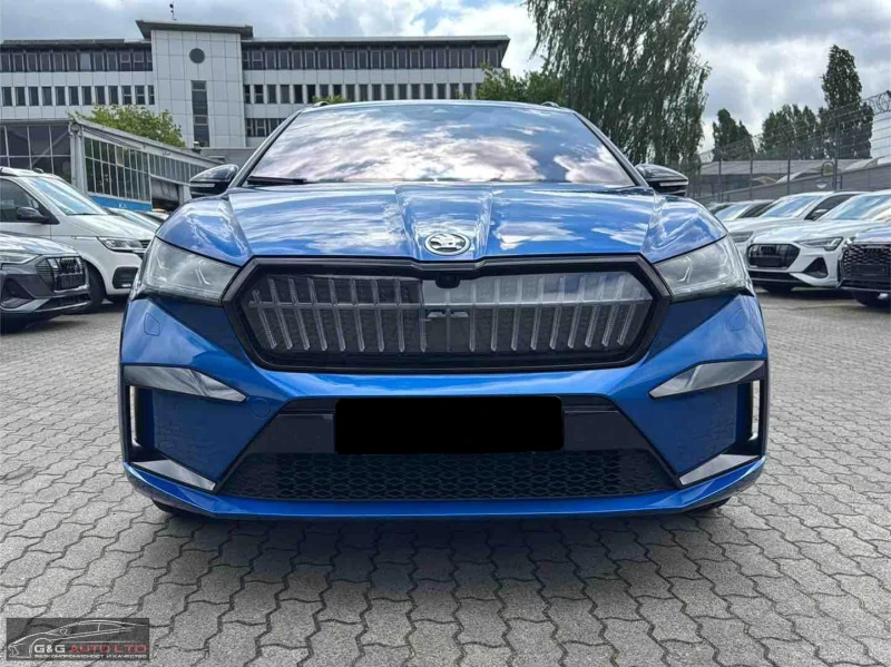 Skoda Enyaq 80/SPORT-LINE/265HP/HUD/4x4/CAM/NAVI/LED/AMBI/248g, снимка 2 - Автомобили и джипове - 51567607