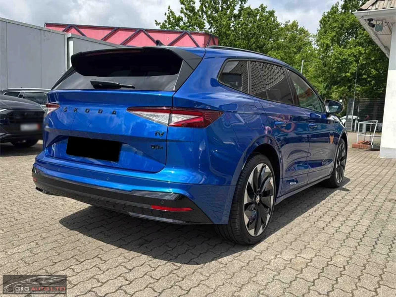 Skoda Enyaq 80/SPORT-LINE/265HP/HUD/4x4/CAM/NAVI/LED/AMBI/248g, снимка 7 - Автомобили и джипове - 51567607