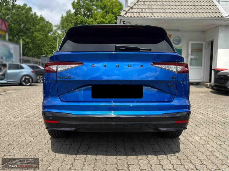 Skoda Enyaq 80/SPORT-LINE/265HP/HUD/4x4/CAM/NAVI/LED/AMBI/248g, снимка 8 - Автомобили и джипове - 51567607