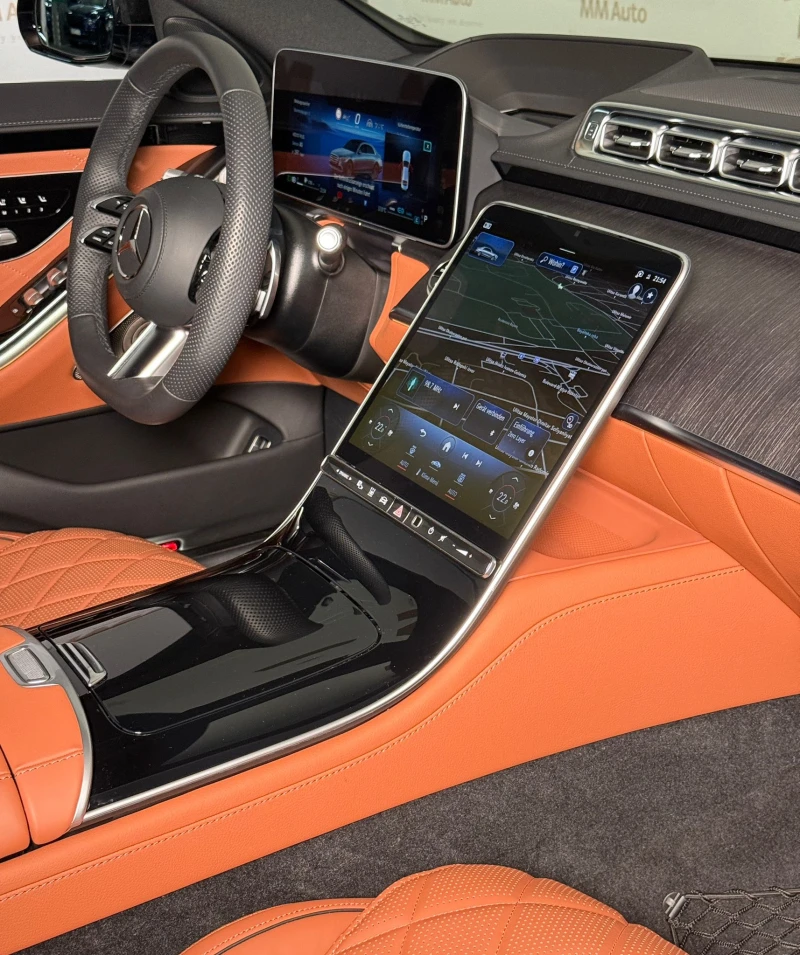 Mercedes-Benz S 580 AMG* 4Matic* Burmester* HuD, снимка 9 - Автомобили и джипове - 52627879