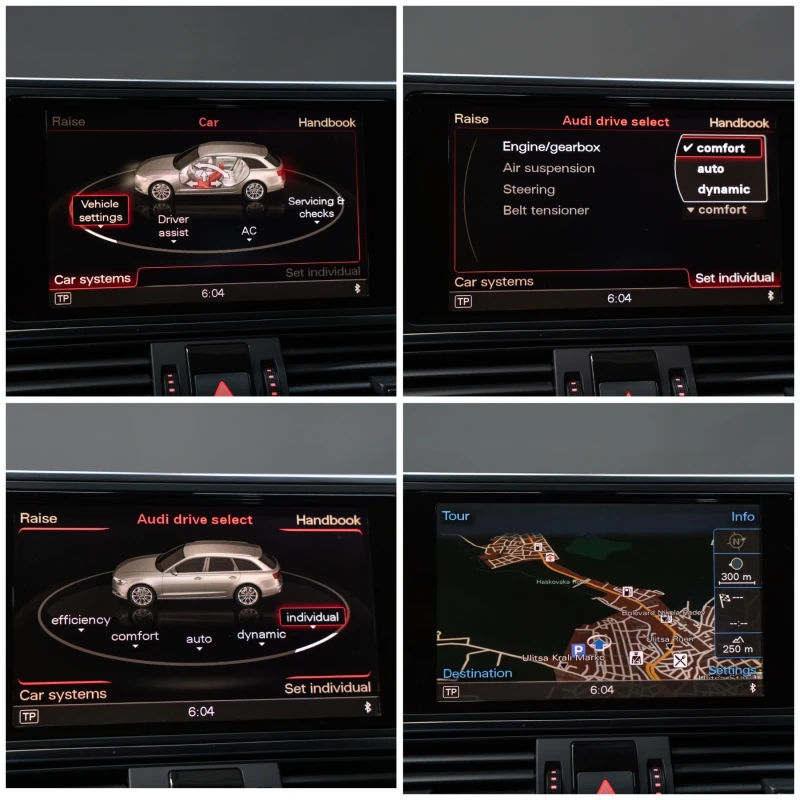 Audi A6 3.0 TDI / FULL LED / 3xS-line / 360CAM /BOSE /F1, снимка 14 - Автомобили и джипове - 52874755