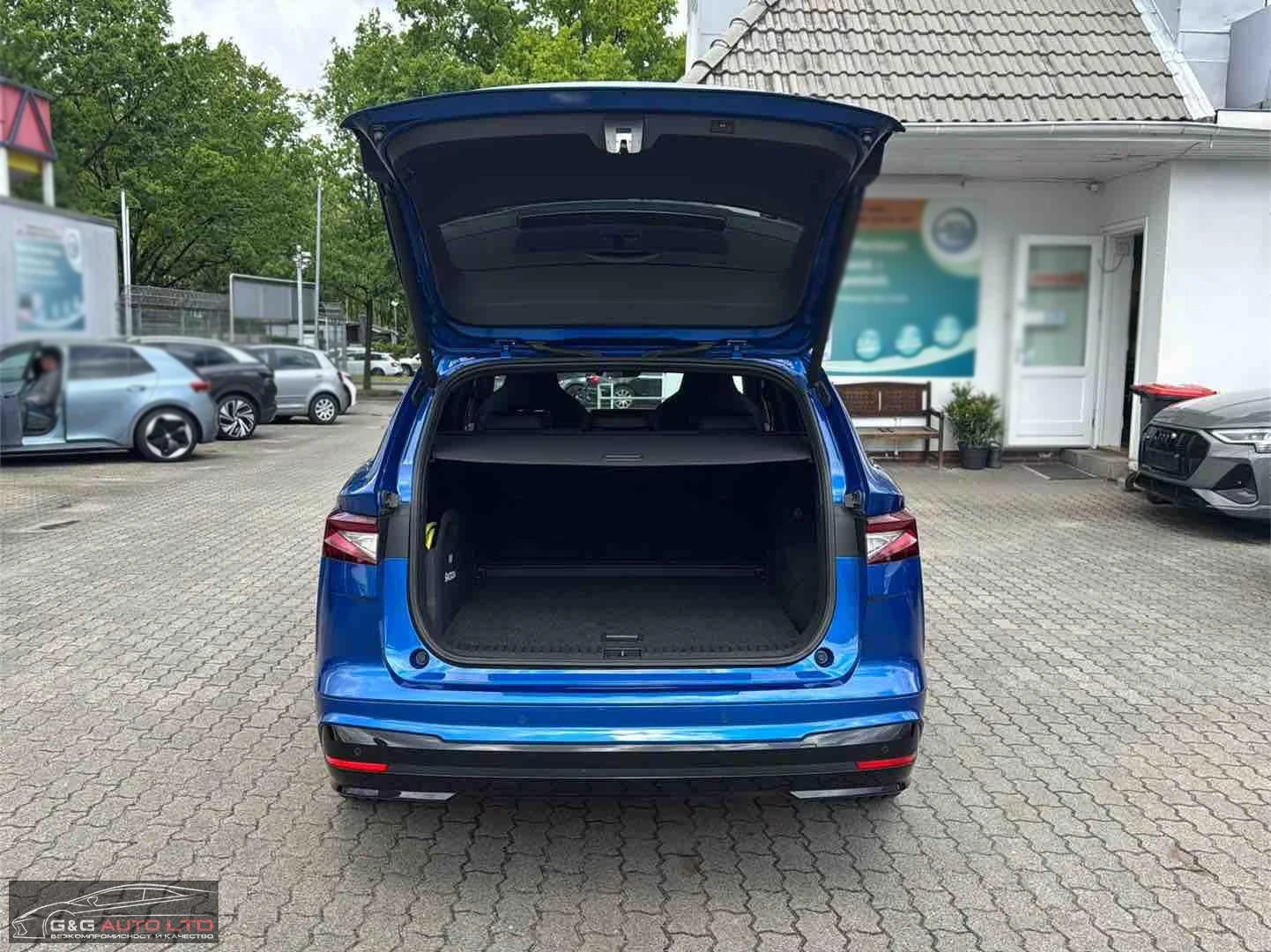 Skoda Enyaq 80/SPORT-LINE/265HP/HUD/4x4/CAM/NAVI/LED/AMBI/248g - изображение 9