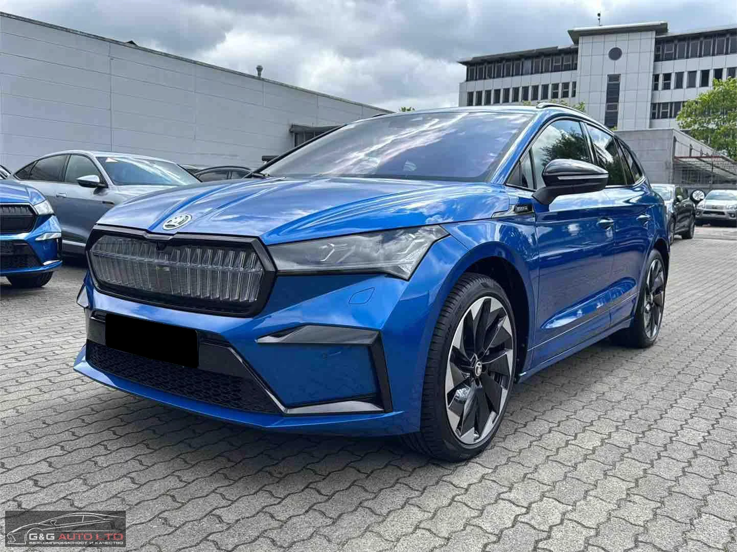 Skoda Enyaq 80/SPORT-LINE/265HP/HUD/4x4/CAM/NAVI/LED/AMBI/248g | Mobile.bg   1