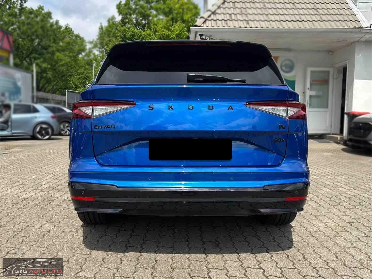 Skoda Enyaq 80/SPORT-LINE/265HP/HUD/4x4/CAM/NAVI/LED/AMBI/248g - изображение 8