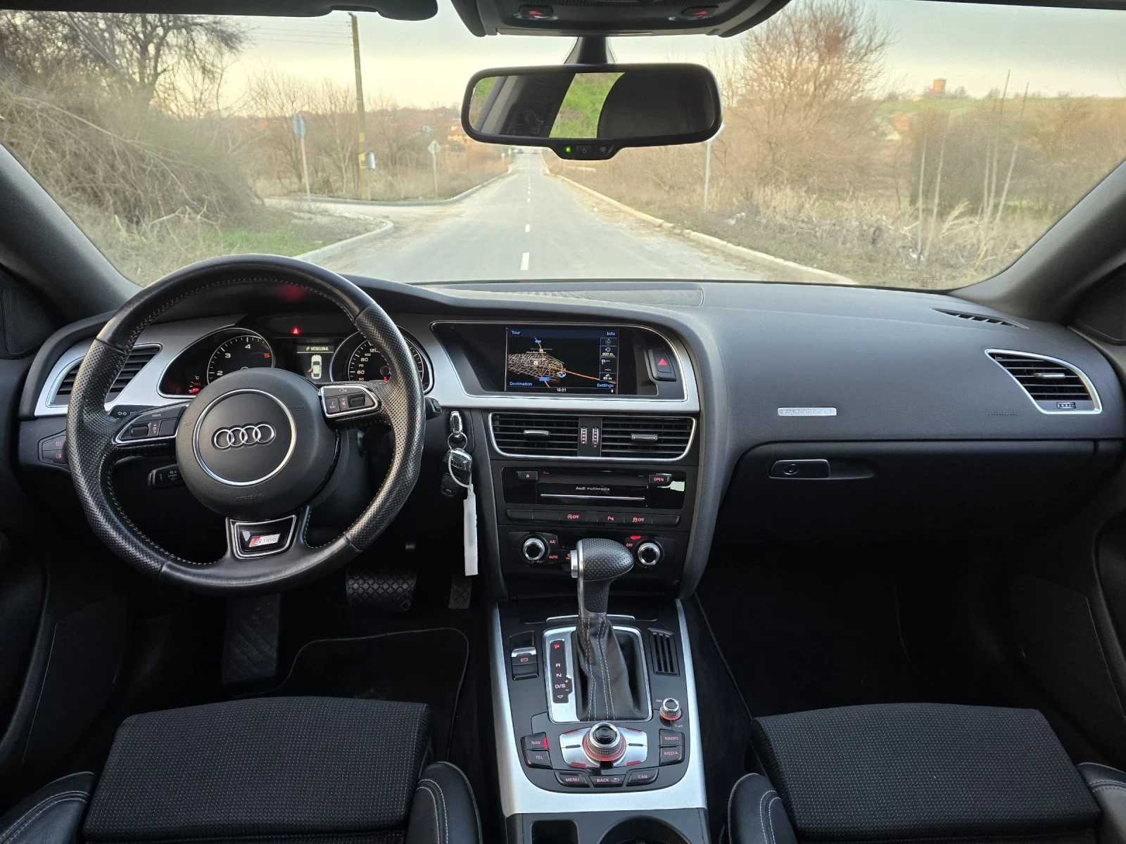 Audi A5 2.0TDI 190к.с Quattro 3xS-LINE , снимка 15 - Автомобили и джипове - 53863703