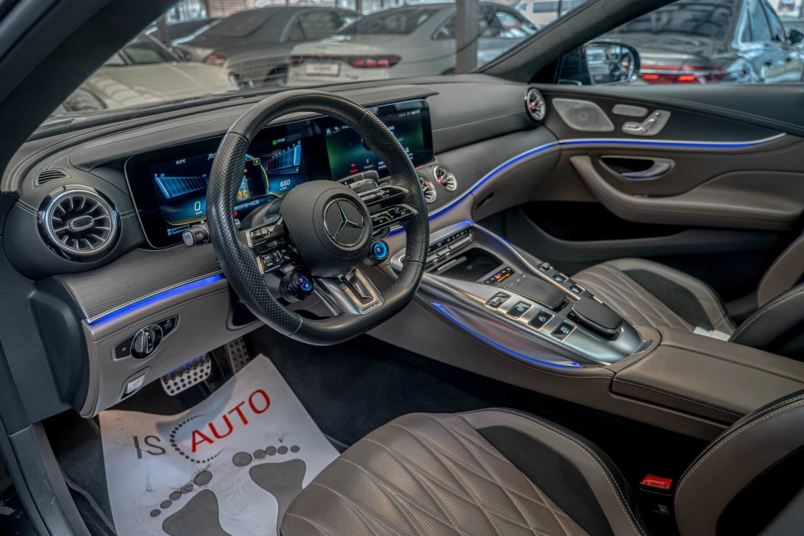 Mercedes-Benz AMG GT 63s E-Perf/Exclusive/Burmester/Обдухване/Керамика/, снимка 7 - Автомобили и джипове - 54072255