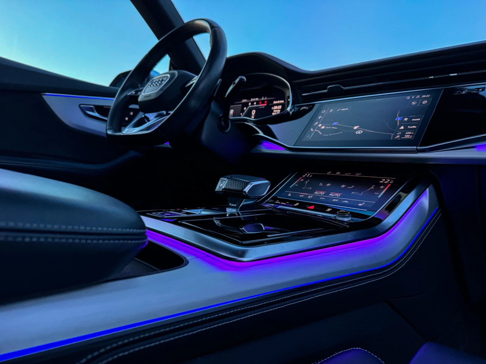 Audi SQ8 MATRIX / PANORAMA / BLACK EDT | Mobile.bg   12