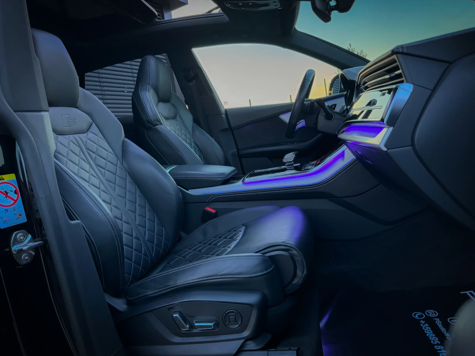 Audi SQ8 MATRIX / PANORAMA / BLACK EDT | Mobile.bg   11