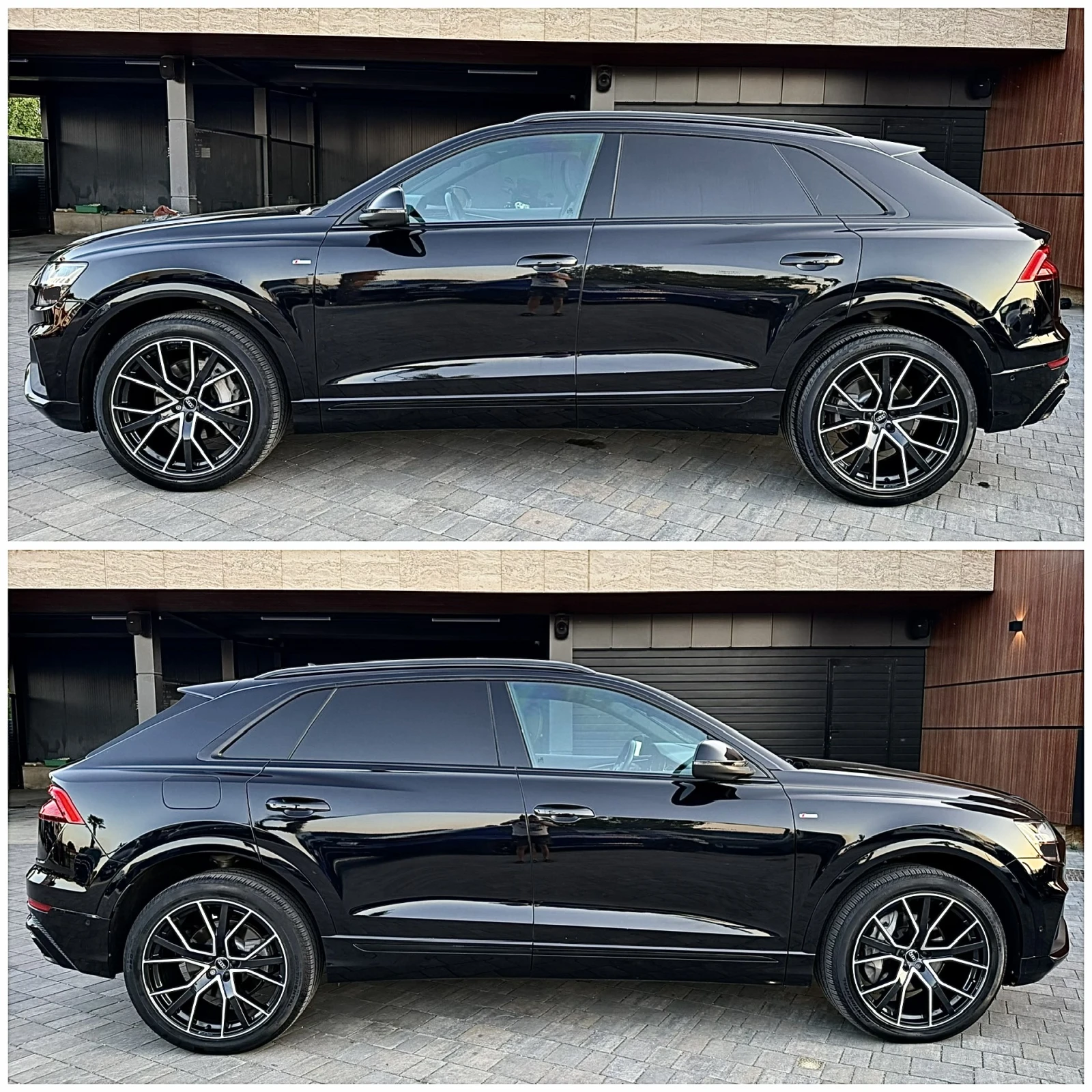 Audi Q8 55TFSI S-Line #SoftClose#PANO#OBDUH#B&O#FULL MAX#, снимка 7 - Автомобили и джипове - 55647366