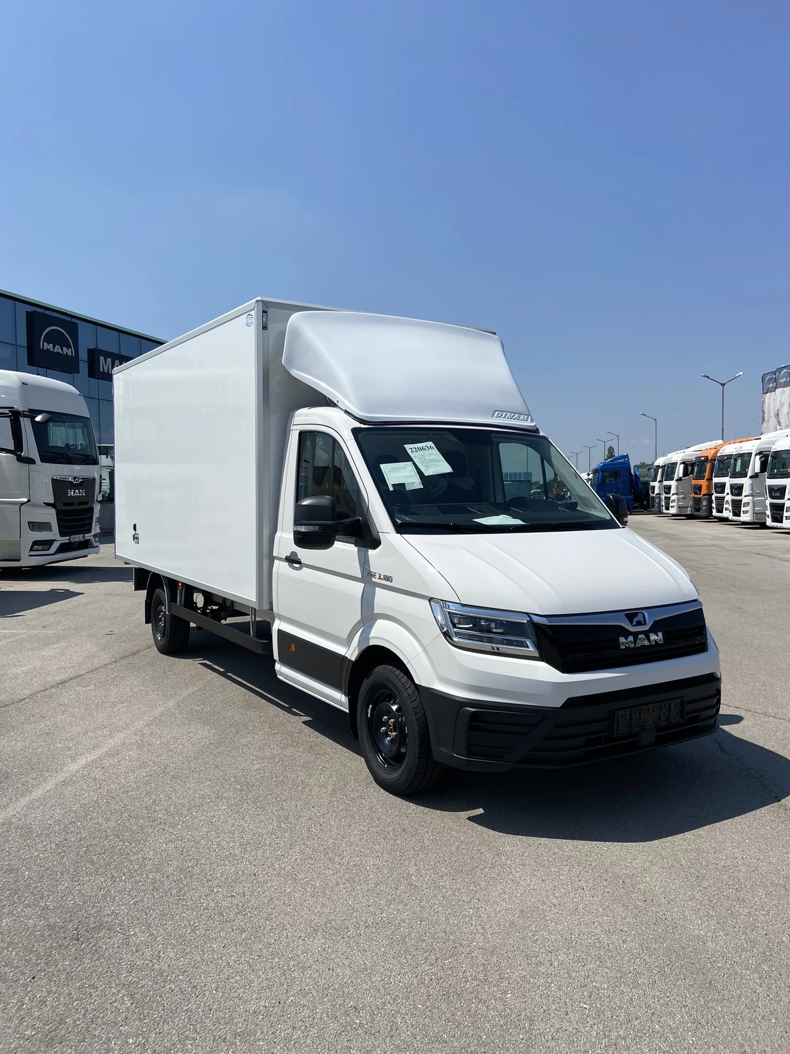 Man TGE 3.180, снимка 1