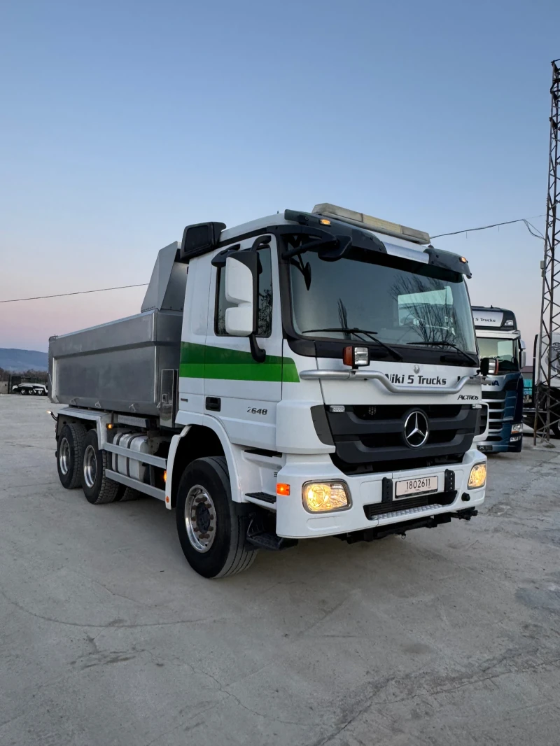 Mercedes-Benz Actros 2648 6х4 FULL - инсталация за снегорин, снимка 3 - Камиони - 49052040