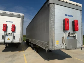 Полуремарке Schmitz SCS 24L 1362 - VARIOS Тристранна щора, снимка 13