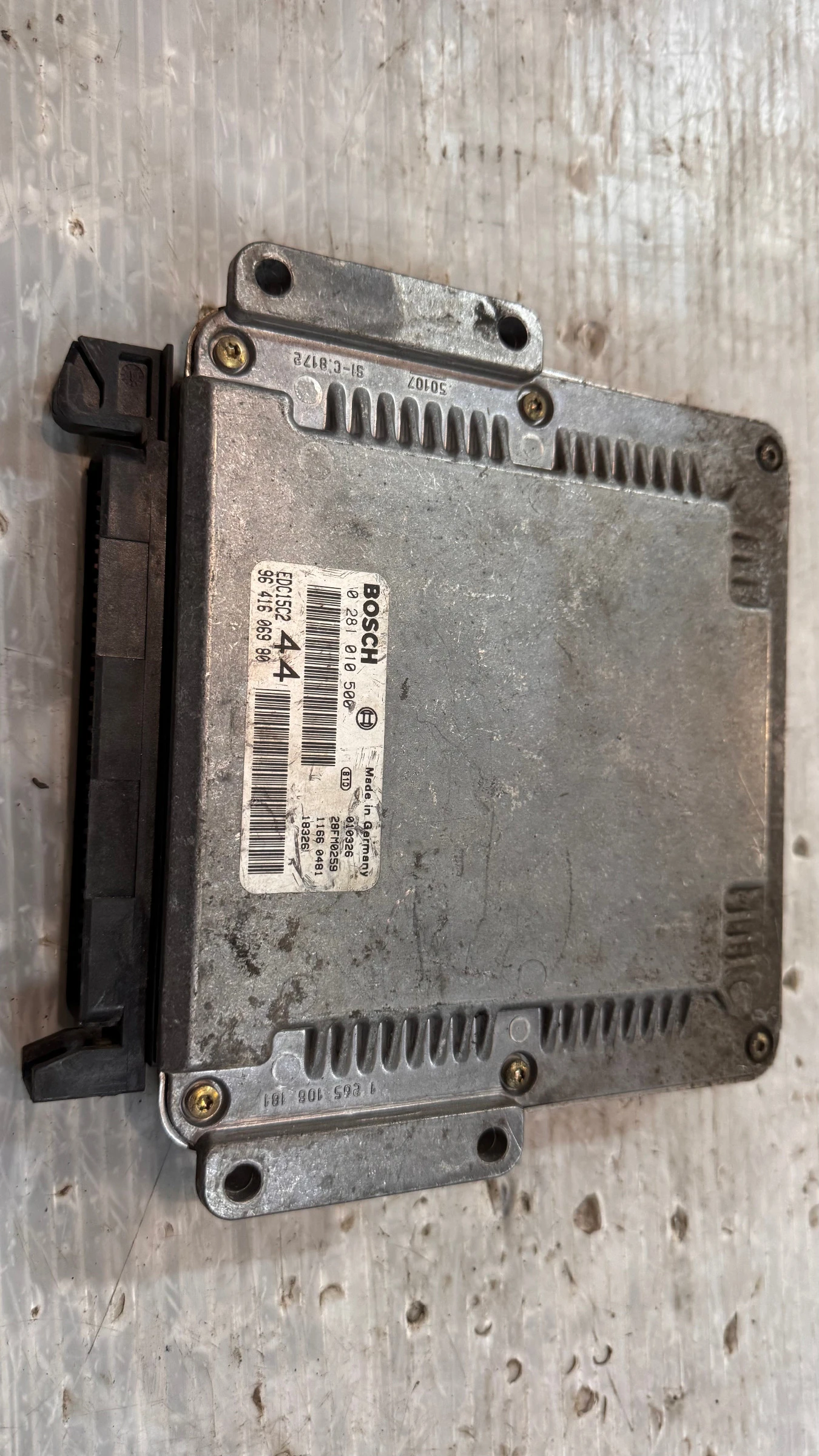    / ECU /    Peugeot 206 - 9641606980 / 0281010500 / 11660481 | Mobile.bg   2
