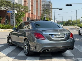 Mercedes-Benz C 63 AMG BURMESTER* HEAD-UP* 360 КАМЕРИ* ПАНОРАМА* КЕЙЛЕС, снимка 3