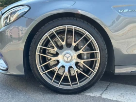 Mercedes-Benz C 63 AMG BURMESTER* HEAD-UP* 360 КАМЕРИ* ПАНОРАМА* КЕЙЛЕС, снимка 6