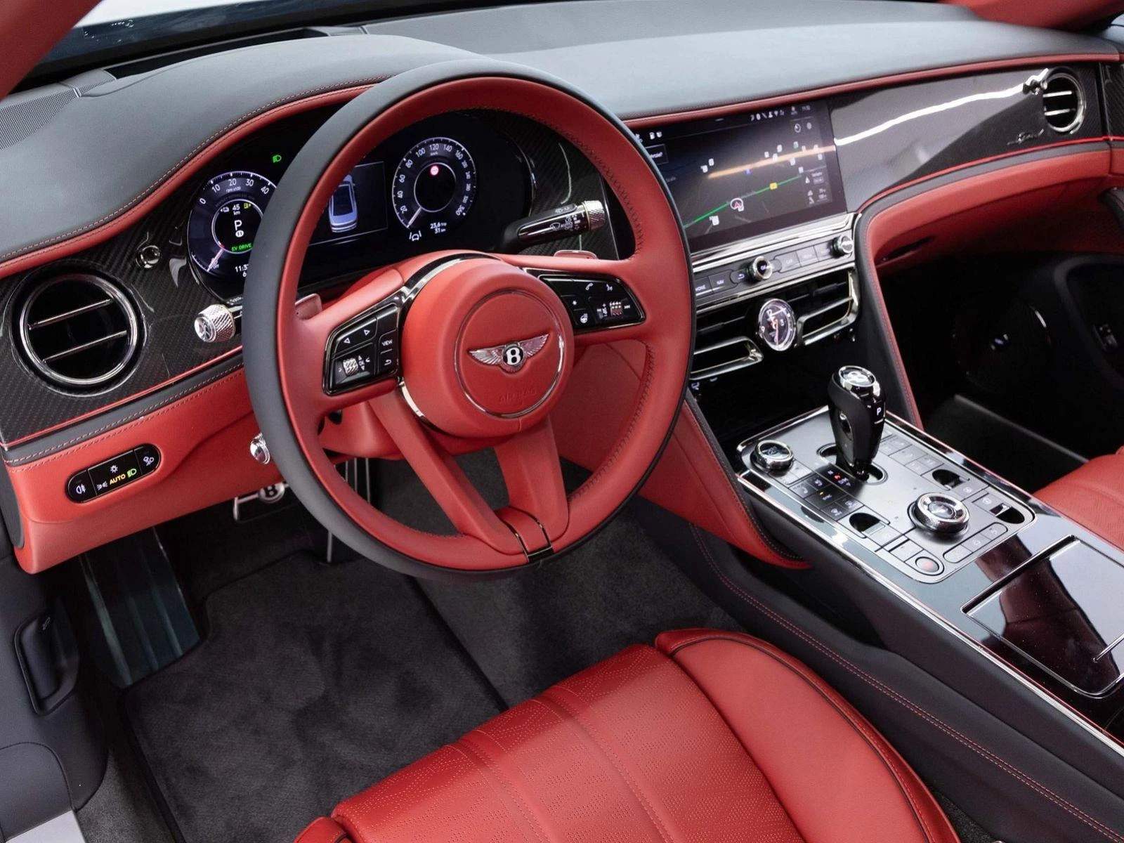 Bentley Flying Spur SPEED V8 HYBRID/CARBON/NAIM/BLACKLINE/TV/ - изображение 10