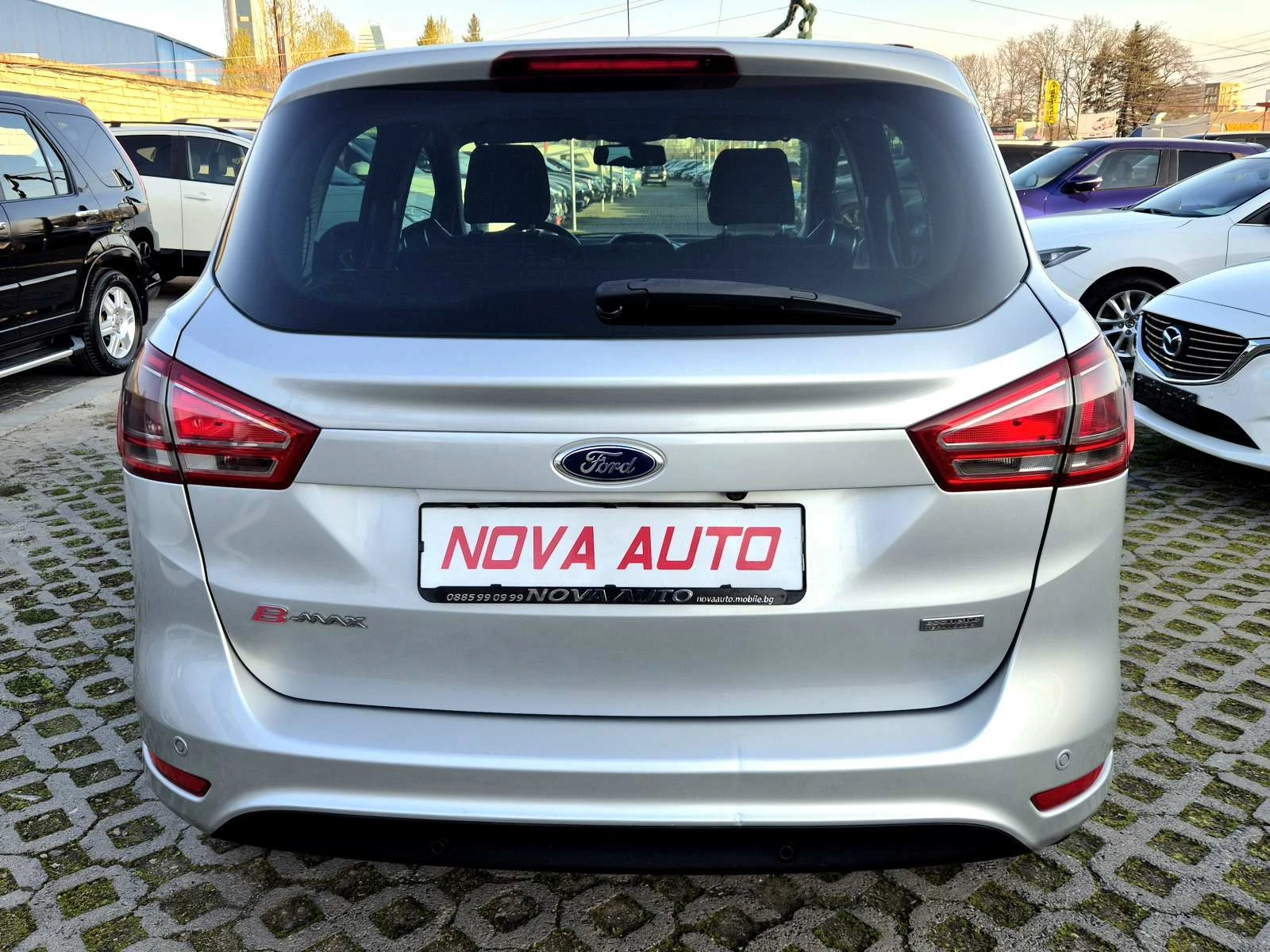 Ford B-Max 1.6D-95кс-ПАНОРАМА-TITANIUM-INDIVIDUAL-LED, снимка 3 - Автомобили и джипове - 54151241