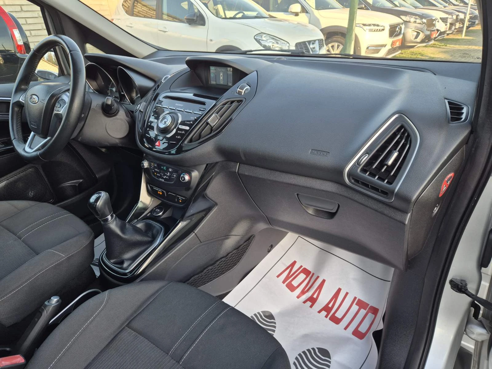 Ford B-Max 1.6D-95кс-ПАНОРАМА-TITANIUM-INDIVIDUAL-LED, снимка 12 - Автомобили и джипове - 54151241