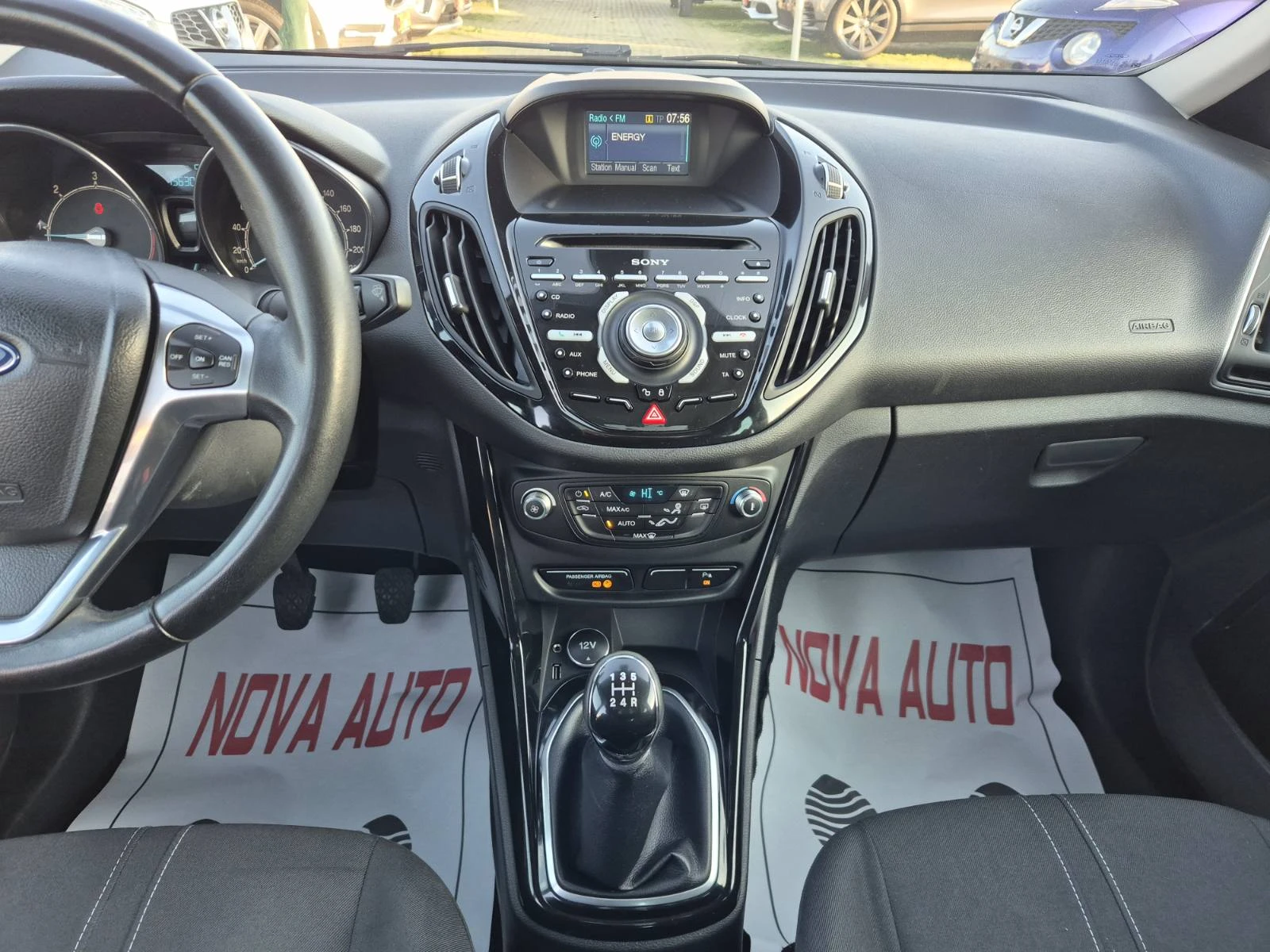 Ford B-Max 1.6D-95кс-ПАНОРАМА-TITANIUM-INDIVIDUAL-LED, снимка 11 - Автомобили и джипове - 54151241