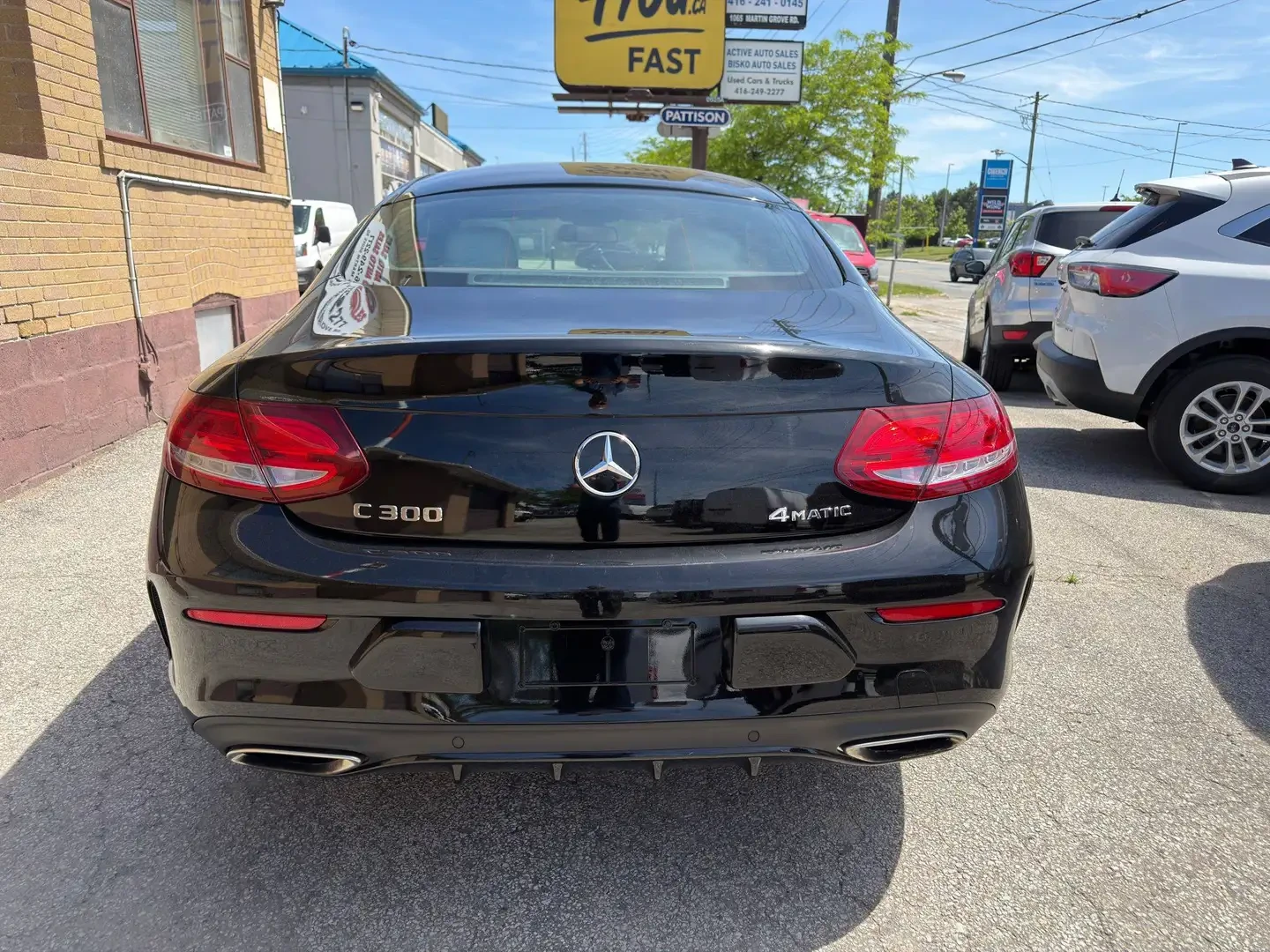 Mercedes-Benz C 300 AMG* LINE* 4MATIC* ПОДГРЕВ* КАМЕРА* КЕЙЛЕС* , снимка 4 - Автомобили и джипове - 55462864