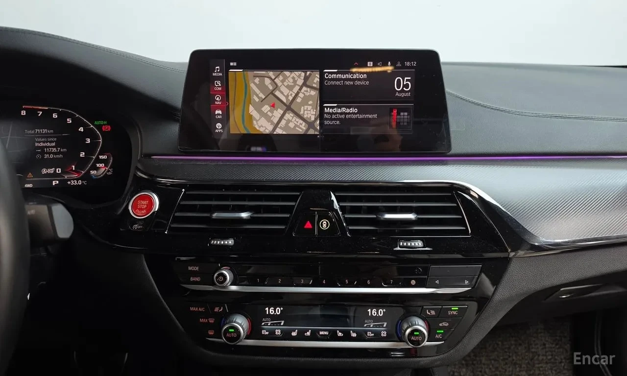 BMW M5 Sedan / Bowers & Wilkins / 360 / Лазери /  , снимка 14 - Автомобили и джипове - 55949581