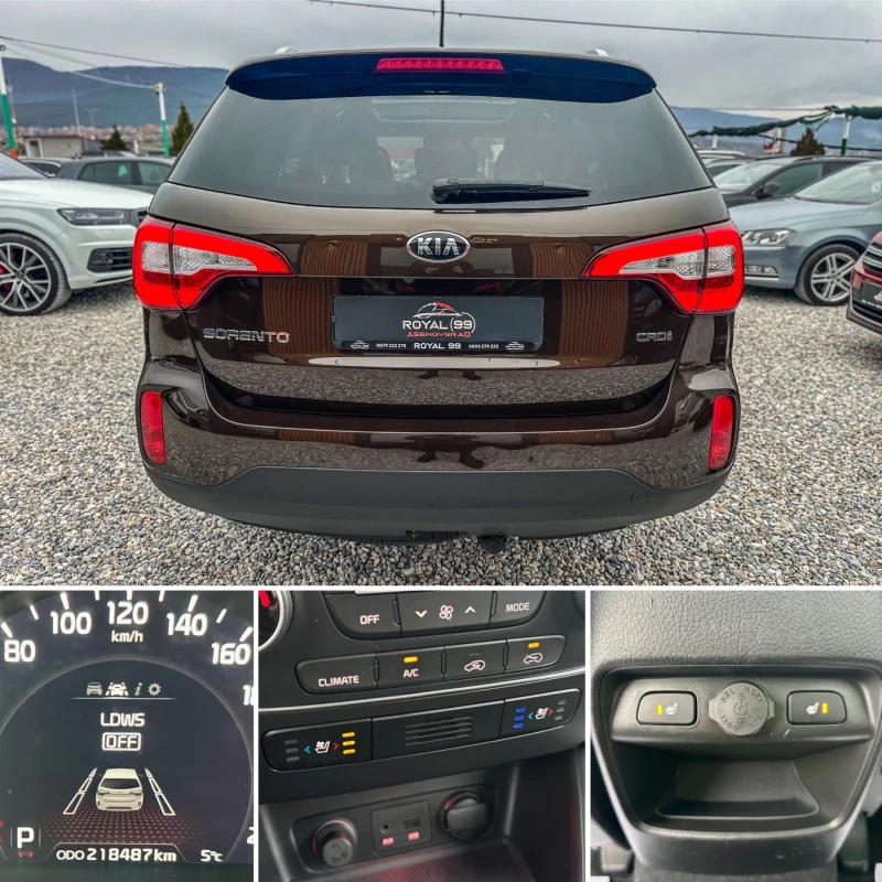 Kia Sorento 2.2 CRDI FACELIFT::CAMERA::FULL ИСТОРИЯ::, снимка 14 - Автомобили и джипове - 53074515