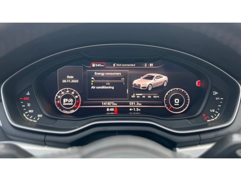 Audi A5 * Technik S line * CARFAX * ЦЕНА ДО БГ, снимка 13 - Автомобили и джипове - 52804148