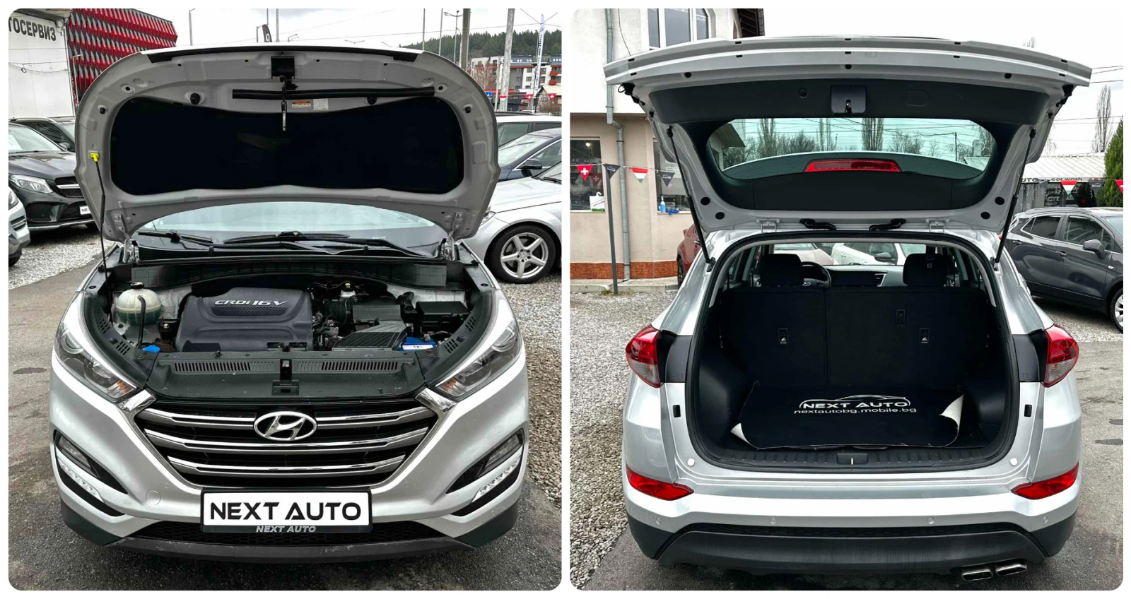 Hyundai Tucson 2.0CRDI 136HP 4WD CAM LANE ASSIST EU6B | Mobile.bg   15