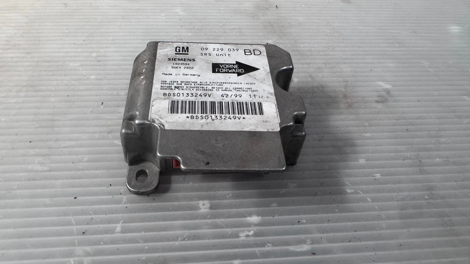 Airbag  /  /  a Opel Vectra - 09229039 | Mobile.bg   1