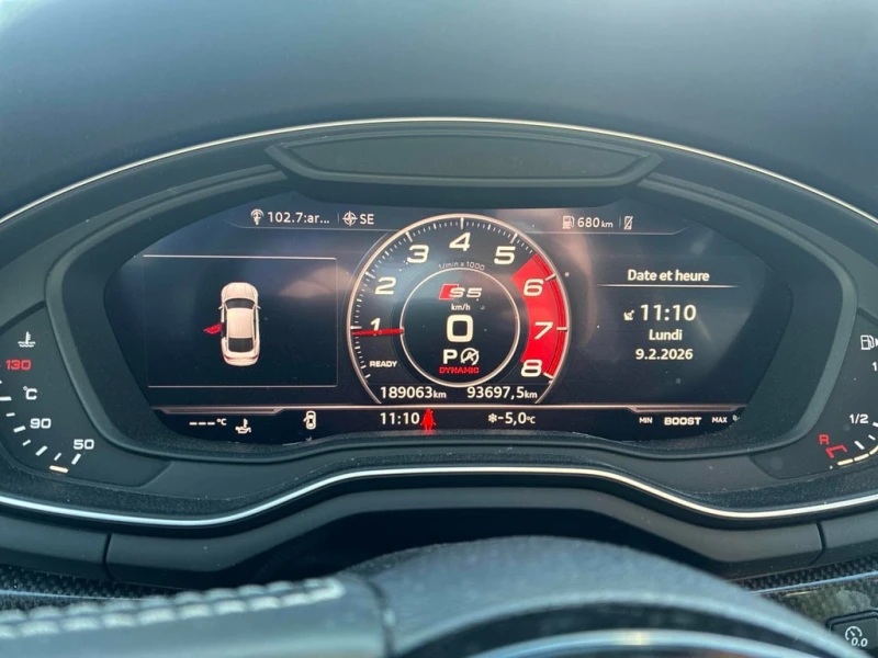 Audi S5 * Technik * DISTRONIC* ШИБИДАХ* KEYLESS* , снимка 8 - Автомобили и джипове - 53419823