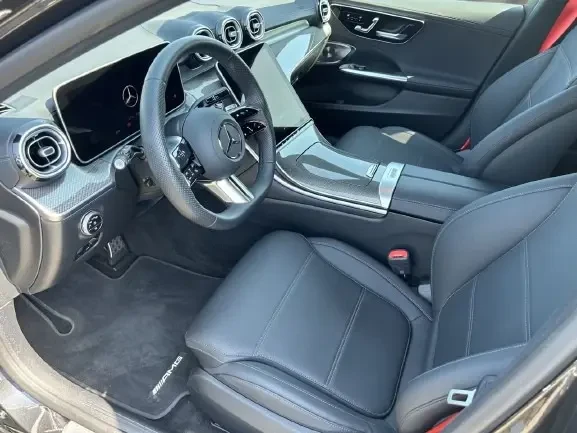 Mercedes-Benz C 400 e 4Matic = AMG Line = Advanced Plus Гаранция, снимка 7 - Автомобили и джипове - 55171869