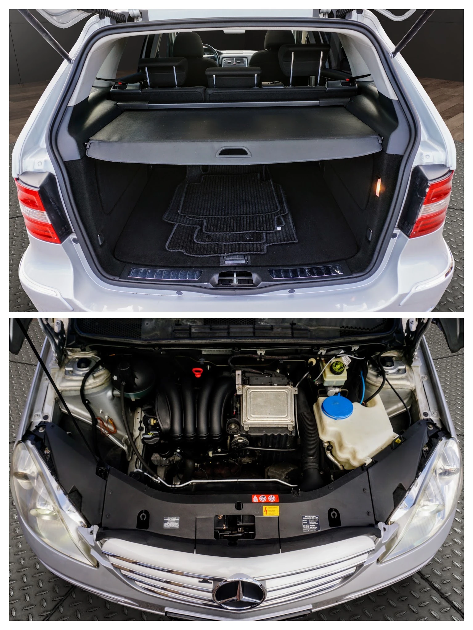 Mercedes-Benz B 170 1.7i PANORAMIC, снимка 15 - Автомобили и джипове - 56221894