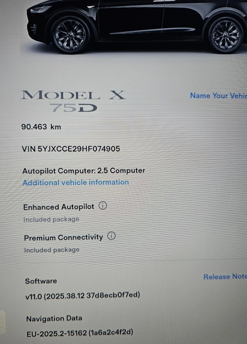 Tesla Model X Long Range 4x4 Перфектна, снимка 15 - Автомобили и джипове - 53177070