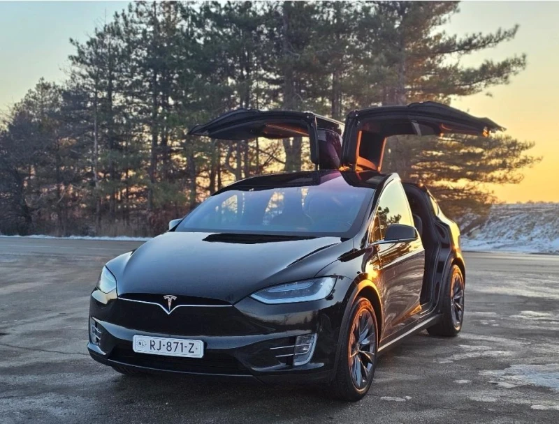 Tesla Model X Long Range 4x4 Перфектна, снимка 2 - Автомобили и джипове - 53177070