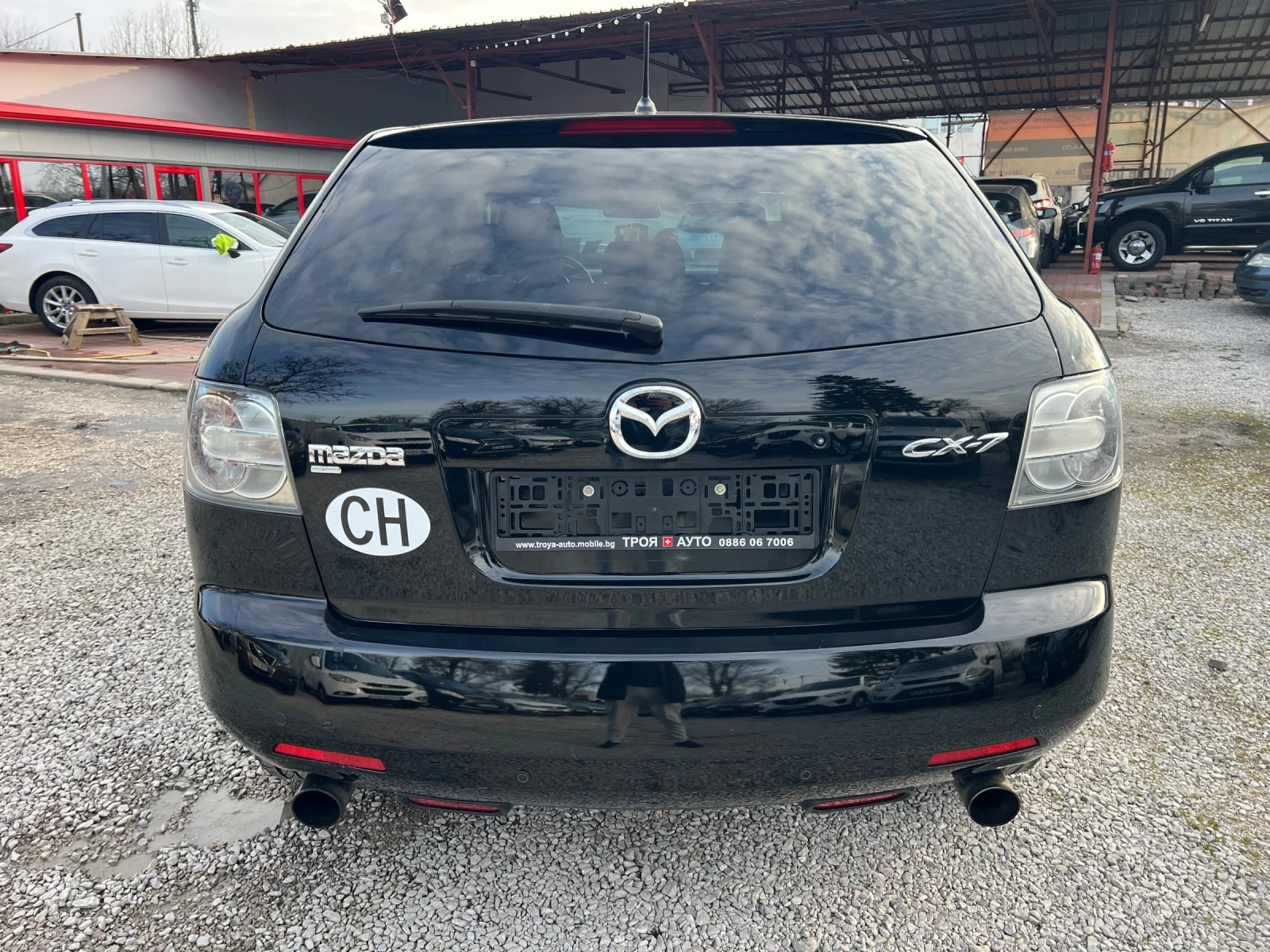 Mazda CX-7 2.3T* 4х4* Sport* ШВЕЙЦАРИЯ* КОЖА* , снимка 6 - Автомобили и джипове - 54057856