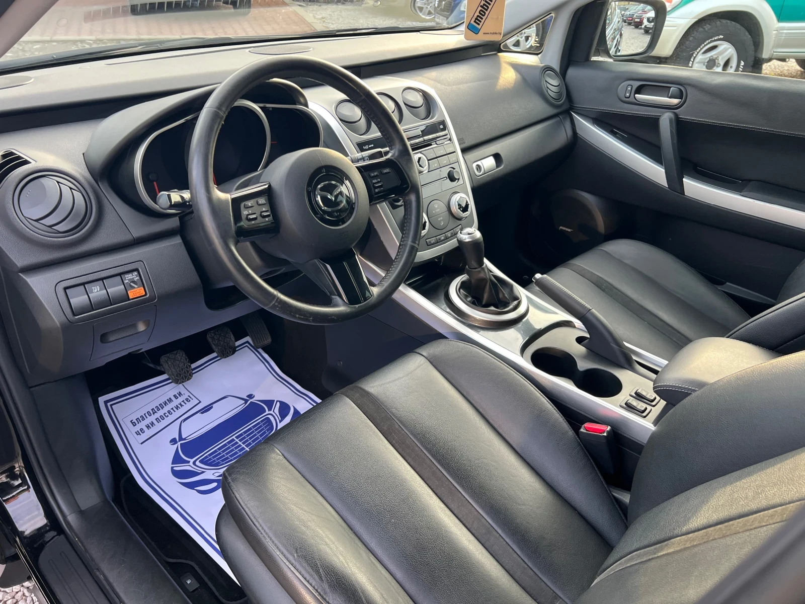 Mazda CX-7 2.3T* 4х4* Sport* ШВЕЙЦАРИЯ* КОЖА* , снимка 13 - Автомобили и джипове - 54057856