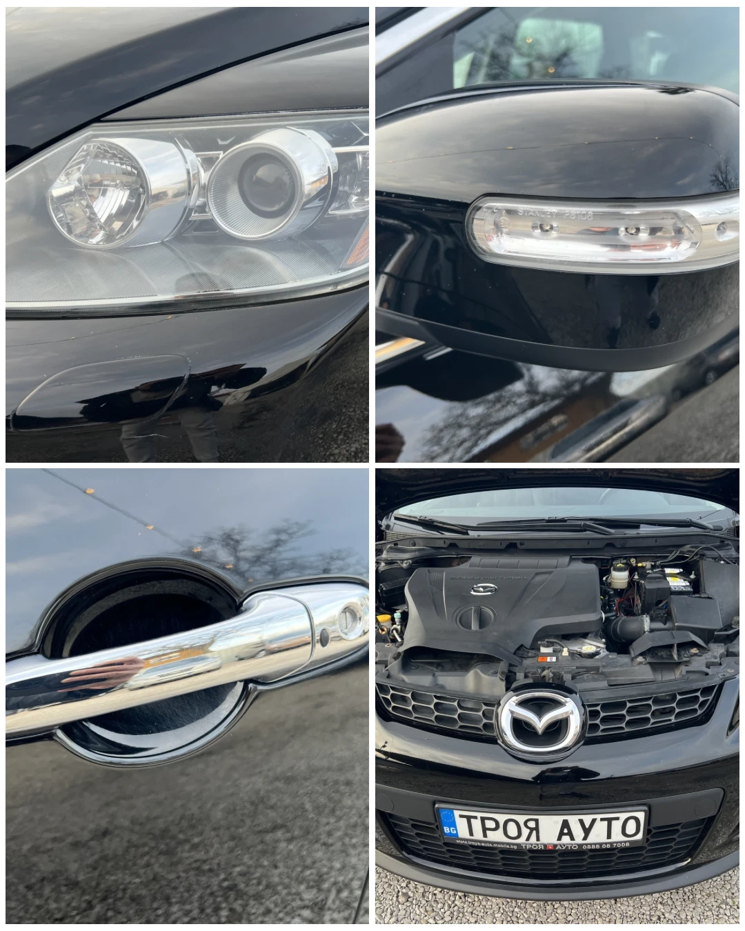 Mazda CX-7 2.3T* 4х4* Sport* ШВЕЙЦАРИЯ* КОЖА* , снимка 16 - Автомобили и джипове - 54057856