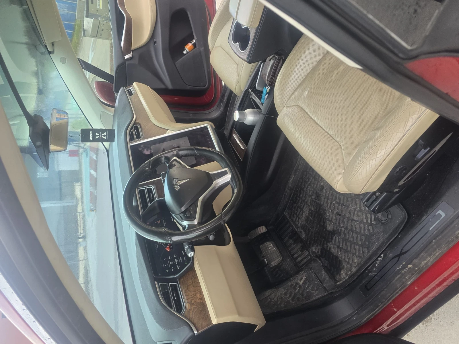 Tesla Model X 90d, снимка 13 - Автомобили и джипове - 54652619