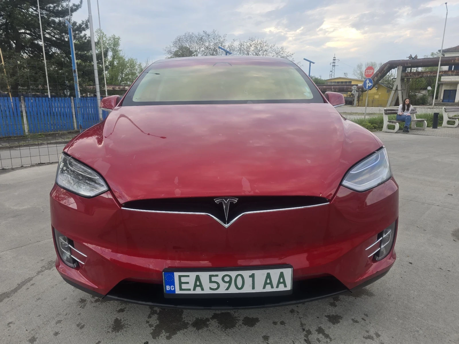 Tesla Model X 90d, снимка 7 - Автомобили и джипове - 54652619