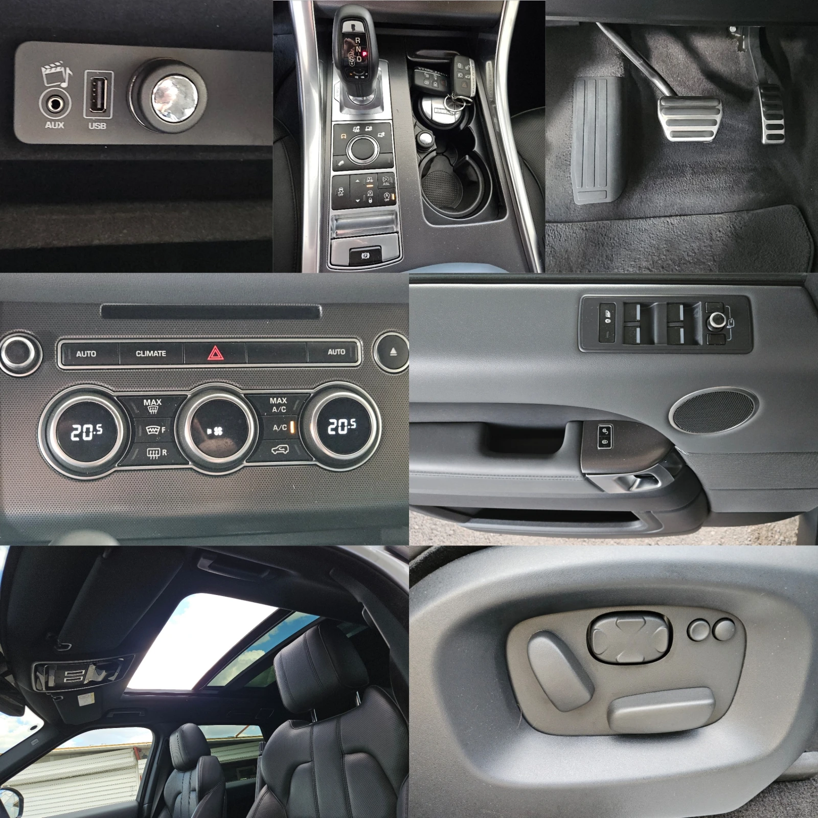 Land Rover Range Rover Sport 3.0TDV6/HSE-Dynamic/4x4/8ZF/LED/NAVI/ПАНОРАМА/ТОП, снимка 14 - Автомобили и джипове - 55952030