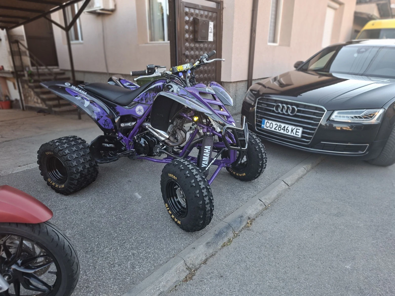 Yamaha Raptor УНИКАТ РЕГИСТРИРАНО И ВСИЧКО ПЛАТЕНО, снимка 11 - Мотоциклети и мототехника - 55954966