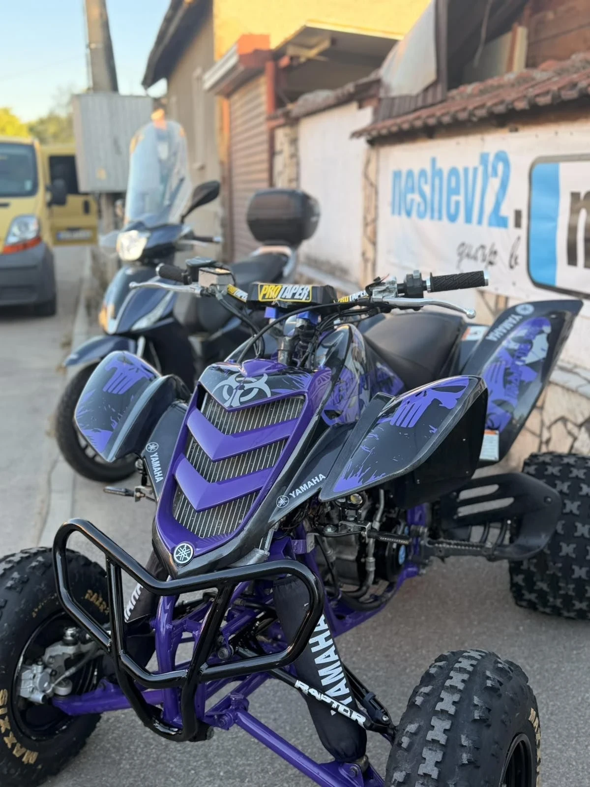 Yamaha Raptor УНИКАТ РЕГИСТРИРАНО И ВСИЧКО ПЛАТЕНО, снимка 14 - Мотоциклети и мототехника - 55954966