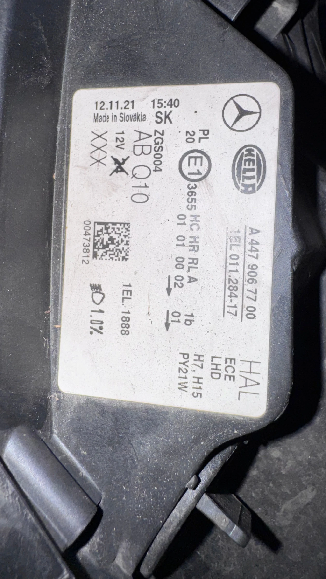   a Mercedes Vito - 187386-01 / A4479067700 / 1EL011.284-17 | Mobile.bg   2