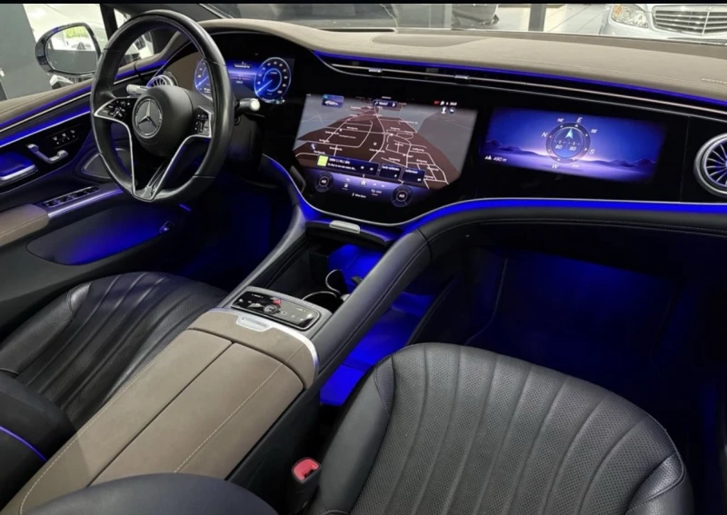 Mercedes-Benz EQS 450+ * AMG* 4M* Pano* Head-Up* , снимка 5 - Автомобили и джипове - 52635667
