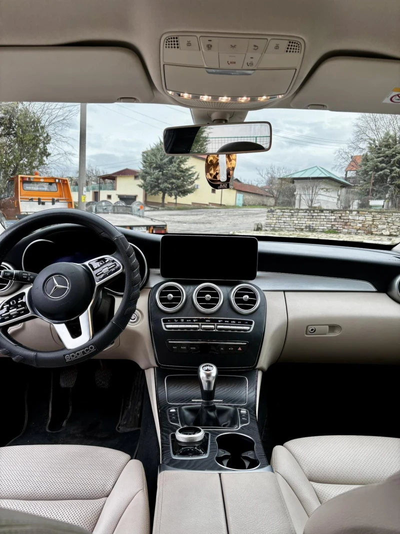 Mercedes-Benz C 200 Digital Cockpit , AMG Line, LED фарове, снимка 9 - Автомобили и джипове - 53189478