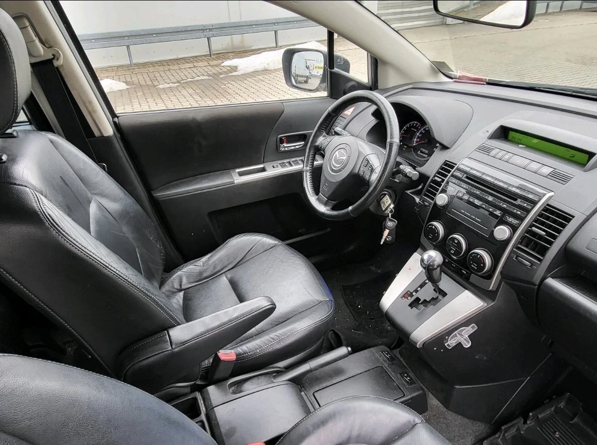 Mazda 5 2.0/LPG/AVTOMAT/ЕЛ.ВРАТИ/КОЖА/1Собственик, снимка 9 - Автомобили и джипове - 53743837