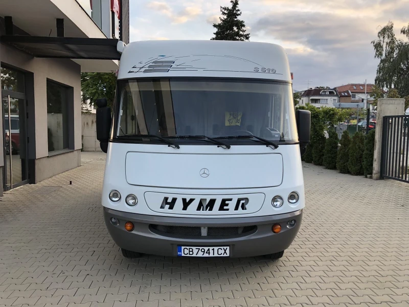 Кемпер HYMER / ERIBA S510 Mercedes, снимка 5 - Каравани и кемпери - 52566232