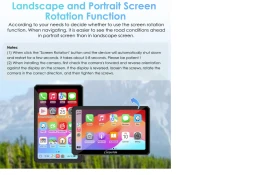 Carpuride W712D with Rotatable Motorcycle Stereo with GPS Navigation & 2 Dash Cam | Mobile.bg � ����� ������ 6