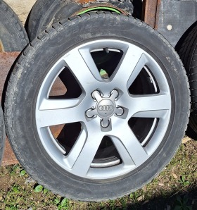 Гуми с джанти Hankook 205/55R17, снимка 2 - Гуми и джанти - 45529567